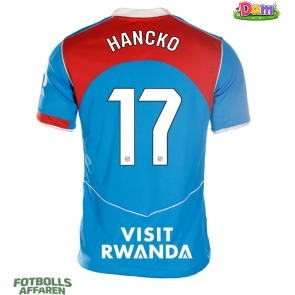 Atletico Madrid David Hancko #17 Tredje Tröja Kvinnor 2025-26 Kortärmad